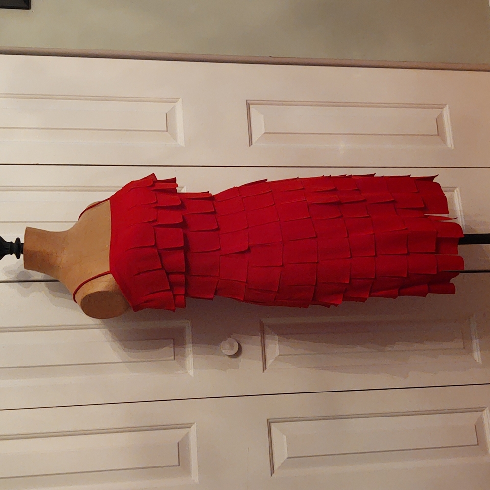 Red sexy dress by JS Signature